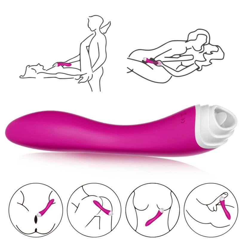 ARMONY - FAIRYLAND Leckt Vibrator Klitorisstimulator Fuchsia