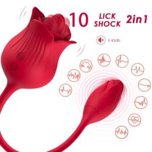 ARMONY - Rosa Vibrator mit Cola Rot