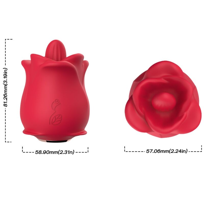 ARMONY - Rosa Vibrator Rot