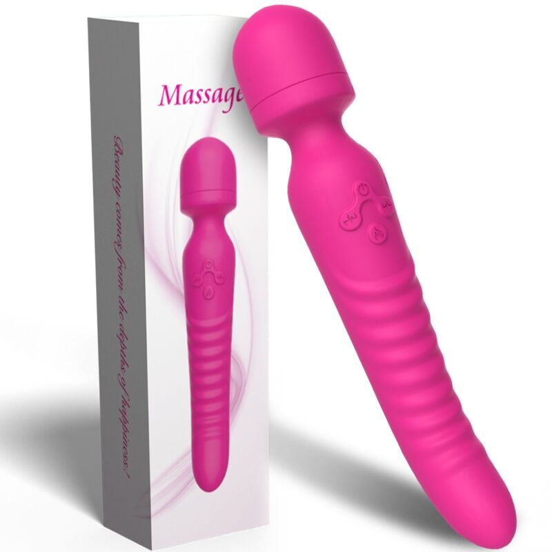 ARMONY - MISSION MASSAGER & VIBRATOR mit Wärmeeffekt Fuchsia