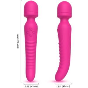 ARMONY - MISSION MASSAGER & VIBRATOR mit Wärmeeffekt Fuchsia