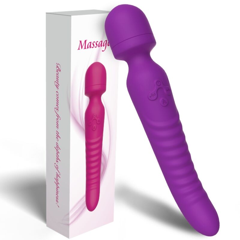 ARMONY - MISSION MASSAGER & VIBRATOR mit Wärmeeffekt Lila