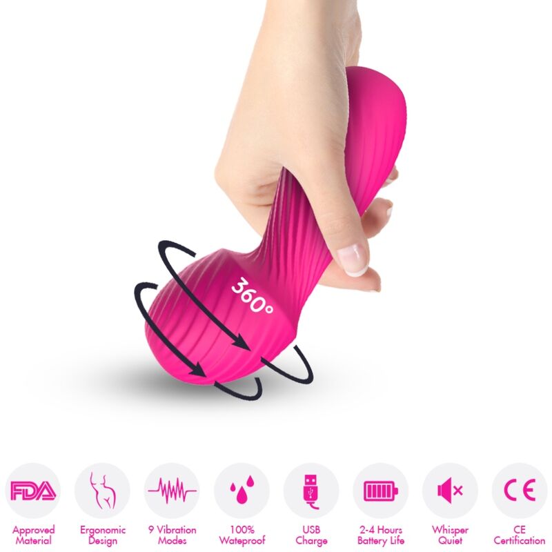 ARMONY - DAZZLE Massager & Vibrator Klein Fuchsia