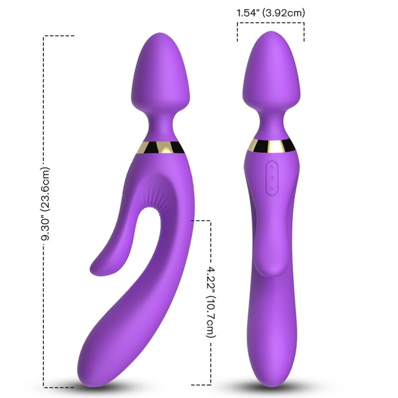 ARMONY - Massager & Vibrator Kaninchen Lila