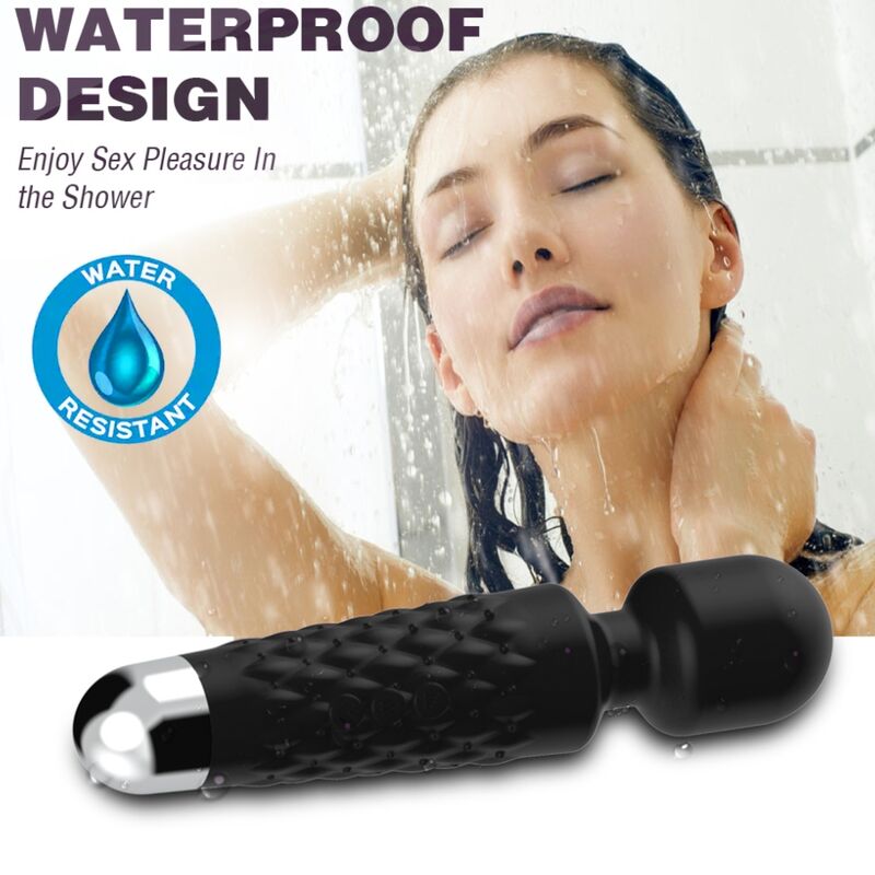 ARMONY - POSTMAN MASSAGER & VIBRATOR MIT SUPER FLEXIBLEM KOPF SCHWARZ