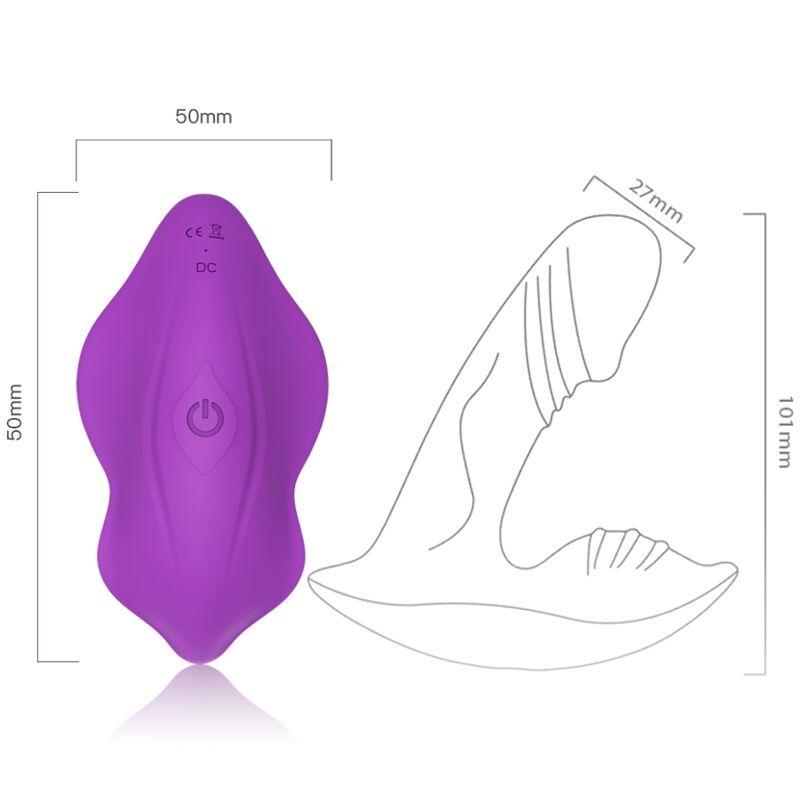 ARMONY - WHISTLE VIBRATOR EINFÜHRBAR MIT FERNBEDIENUNG LILA