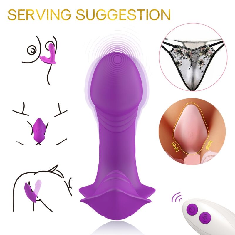 ARMONY - WHISTLE VIBRATOR EINFÜHRBAR MIT FERNBEDIENUNG LILA