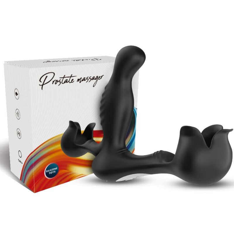 ARMONY - SURROUND VIBRATOR ANAL & HODENSTIMULATOR MIT FERNBEDIENUNG SCHWARZ