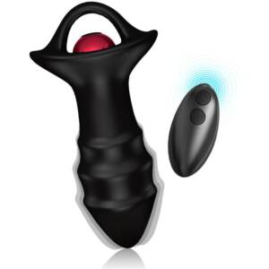 ARMONY - KYLIN Fingervibrator & Analplug mit Fernbedienung Schwarz