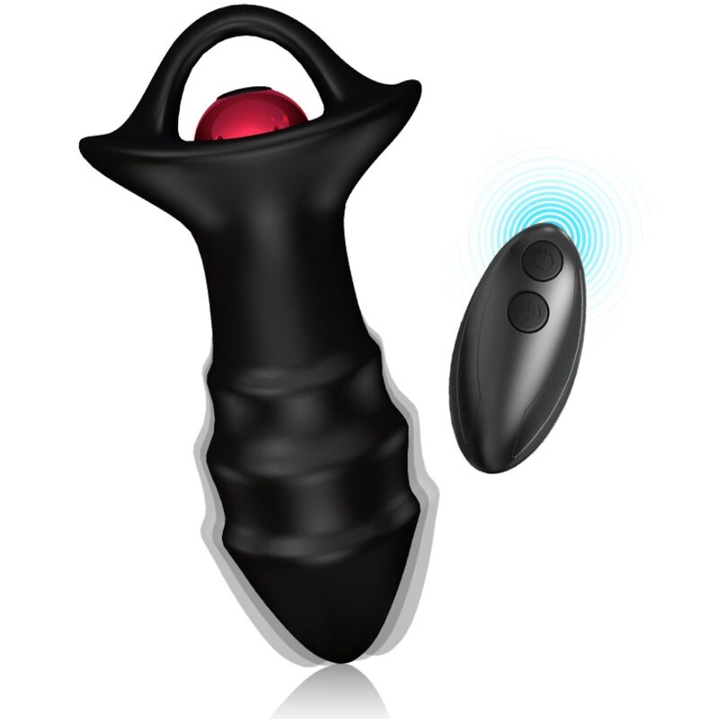 ARMONY - KYLIN Fingervibrator & Analplug mit Fernbedienung Schwarz
