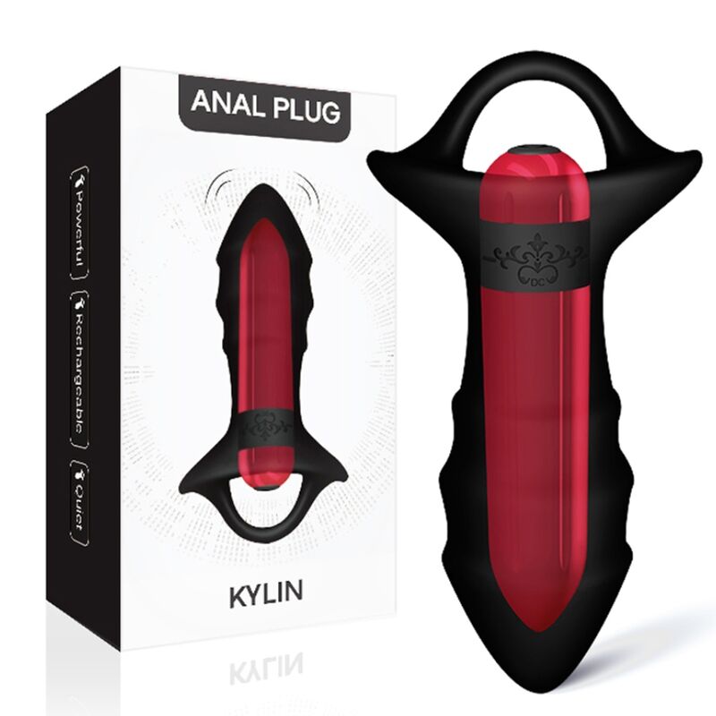 ARMONY - KYLIN Fingervibrator & Analplug mit Fernbedienung Schwarz