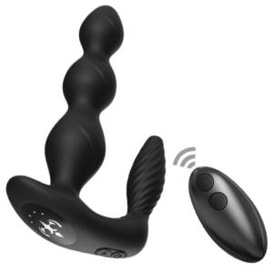 ARMONY - MANFUN VIBRATOR & STIMULATOR ANALPLUG MIT FERNBEDIENUNG SCHWARZ