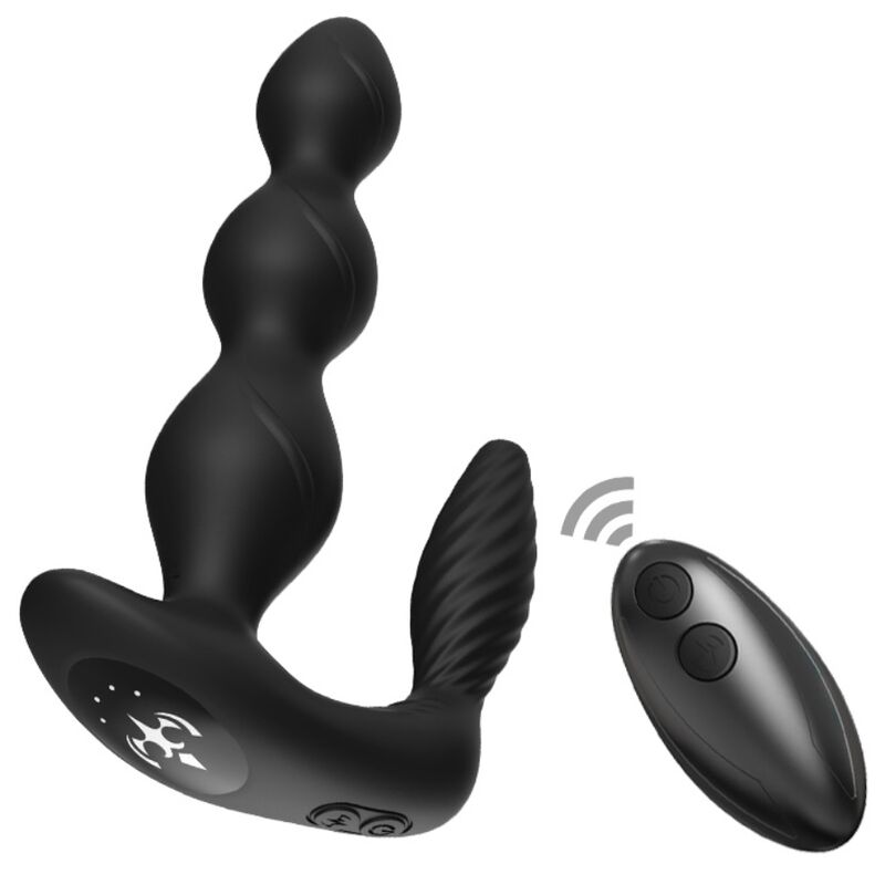 ARMONY - MANFUN VIBRATOR & STIMULATOR ANALPLUG MIT FERNBEDIENUNG SCHWARZ