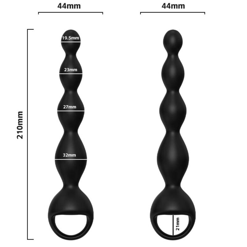 ARMONY - Vibrator Finger Analplug Schwarz