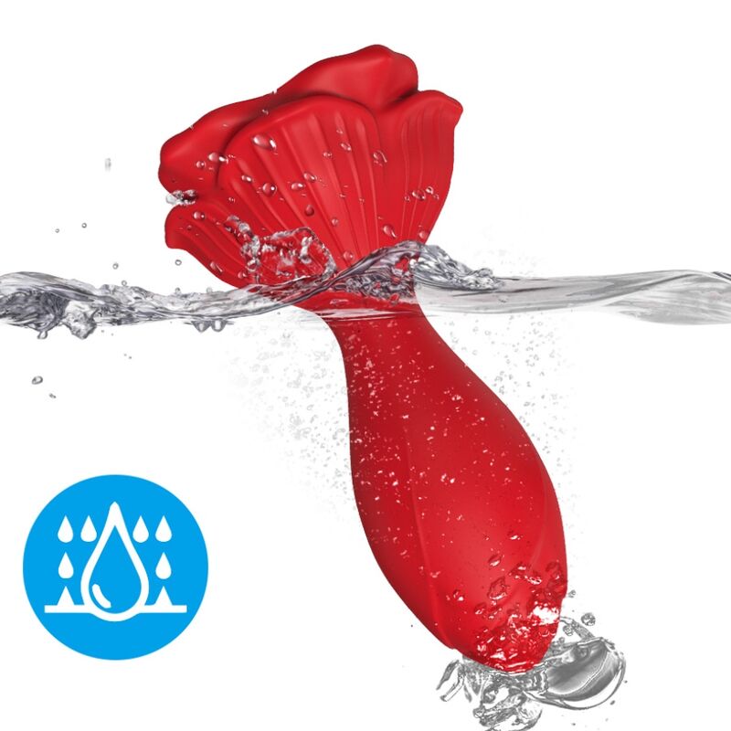ARMONY - Rosa Vibrator & Analplug mit kleiner Fernbedienung in Rot