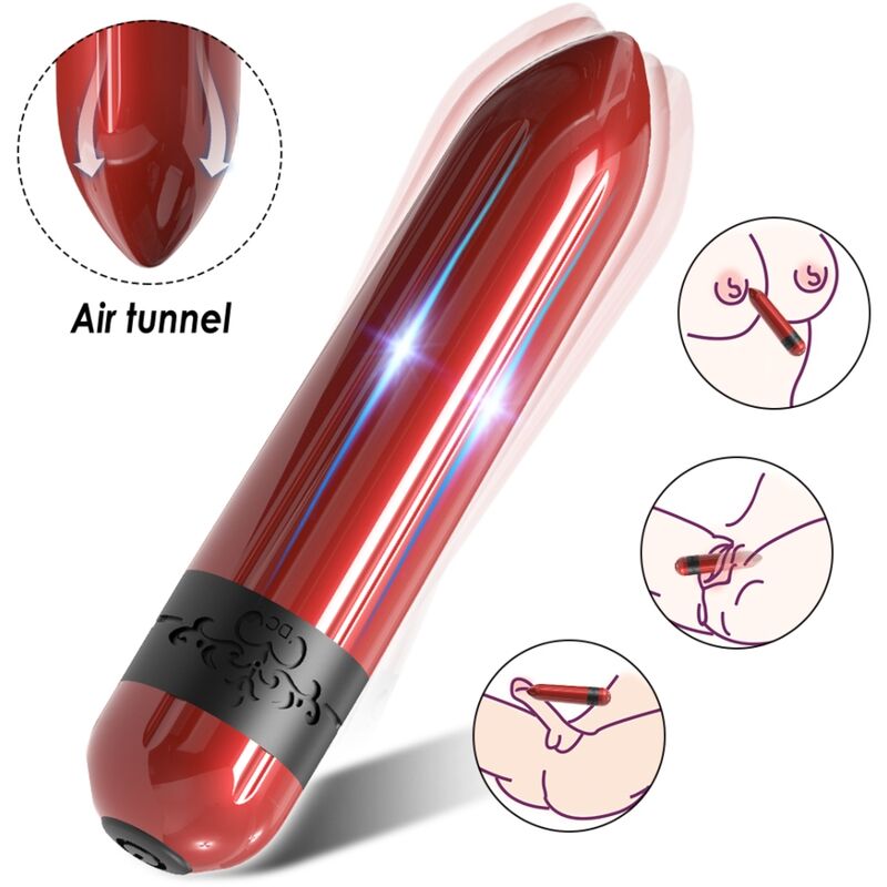 ARMONY - Raketen-Vibrator Kugel Fuchsia