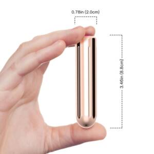 ARMONY - Spannungskopf-Vibrator-Kugel Golden 2 cm x 8,8 cm