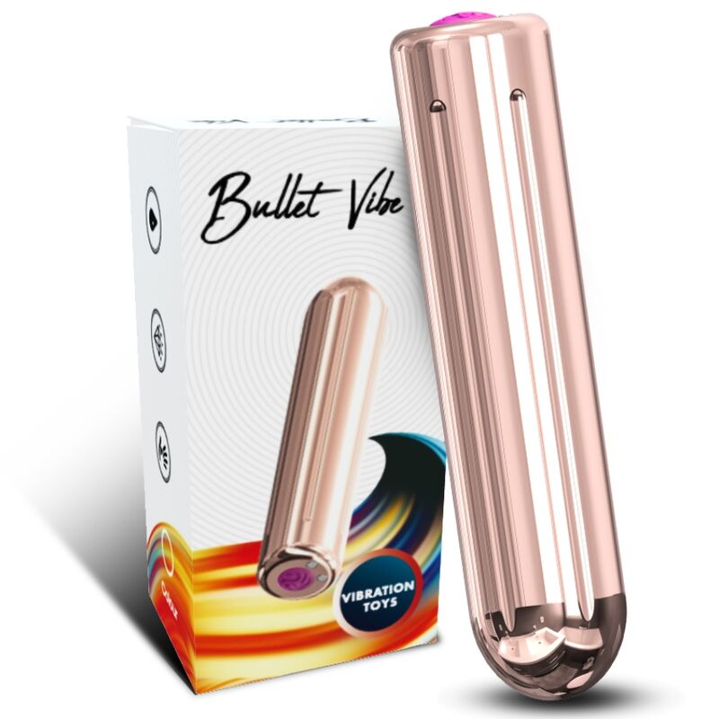 ARMONY - WARHEAD VIBRATOR BULLET mit Fernbedienung GOLD 2 CM x 8,8 CM