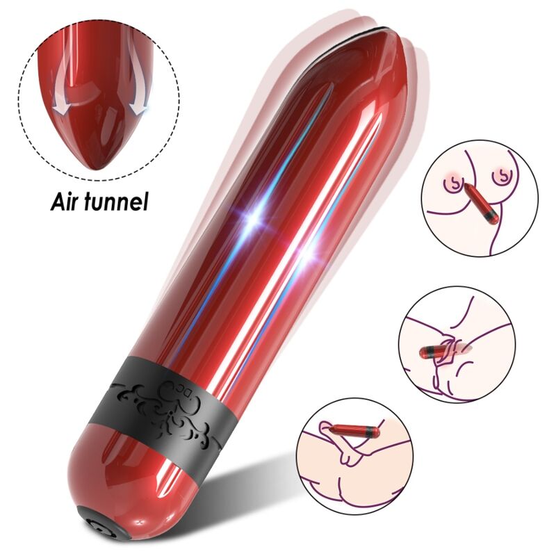 ARMONY - Raketen-Vibrator Bullet mit Fernbedienung Fuchsia