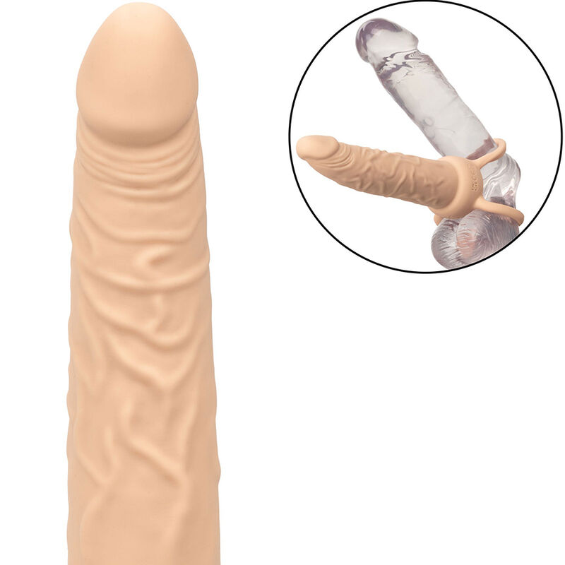 CALEXOTICS - PERFORMANCE MAXX wiederaufladbarer Dual Penetrator, helle Haut