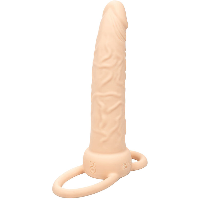 CALEXOTICS - PERFORMANCE MAXX wiederaufladbarer Dual Penetrator, helle Haut