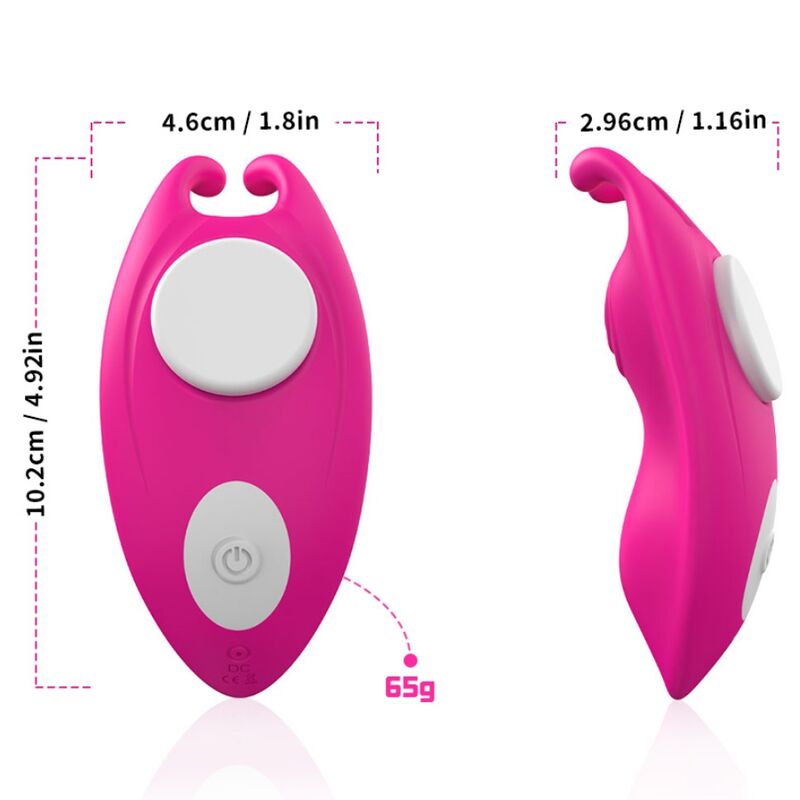 ARMONY - HONEYBEE tragbarer Höschenvibrator G-Punkt Fuchsia - kostenlose App