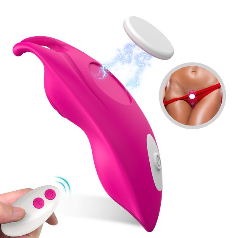 ARMONY - HONEYBEE Tragbarer Höschenvibrator G-Punkt Fernbedienung Fuchsia