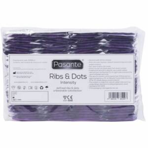 PASANTE - RIBS & DOTS INTENSITY KONDOME 144 EINHEITEN