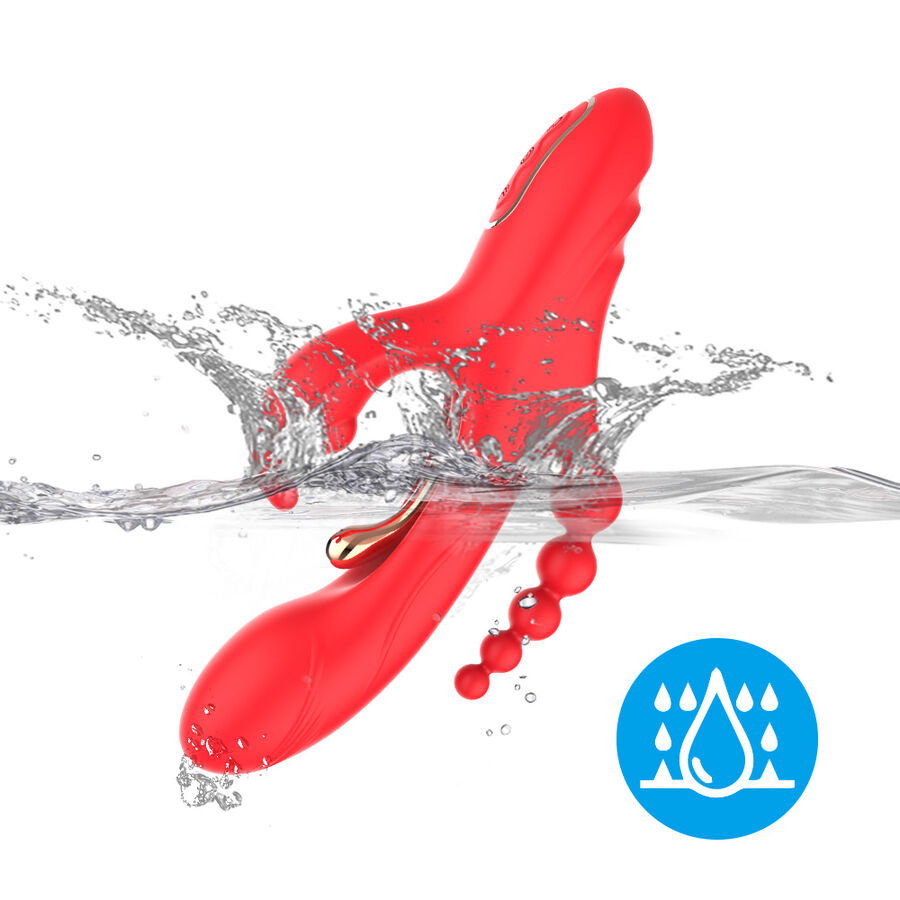 ARMONY - G-Punkt- und Klitorisstimulator-Vibrator Rot