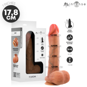 MR INTENSE – GARY S ULTRAREALISTISCHER SILIKON-PENIS MIT HODEN 17,8 CM – Ø 4,2 CM
