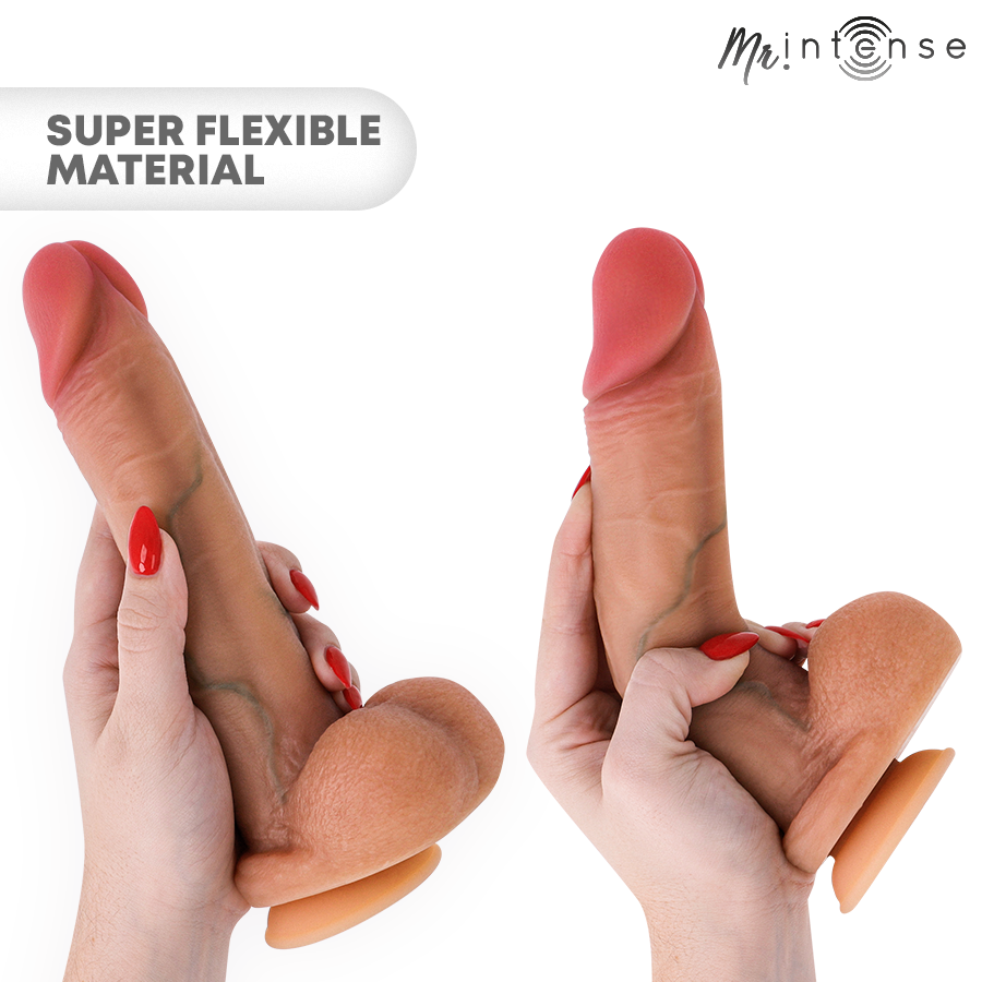 MR INTENSE – GARY L ultra-realistischer Silikon-Penis mit Hoden 23 cm – Ø 4,7 cm