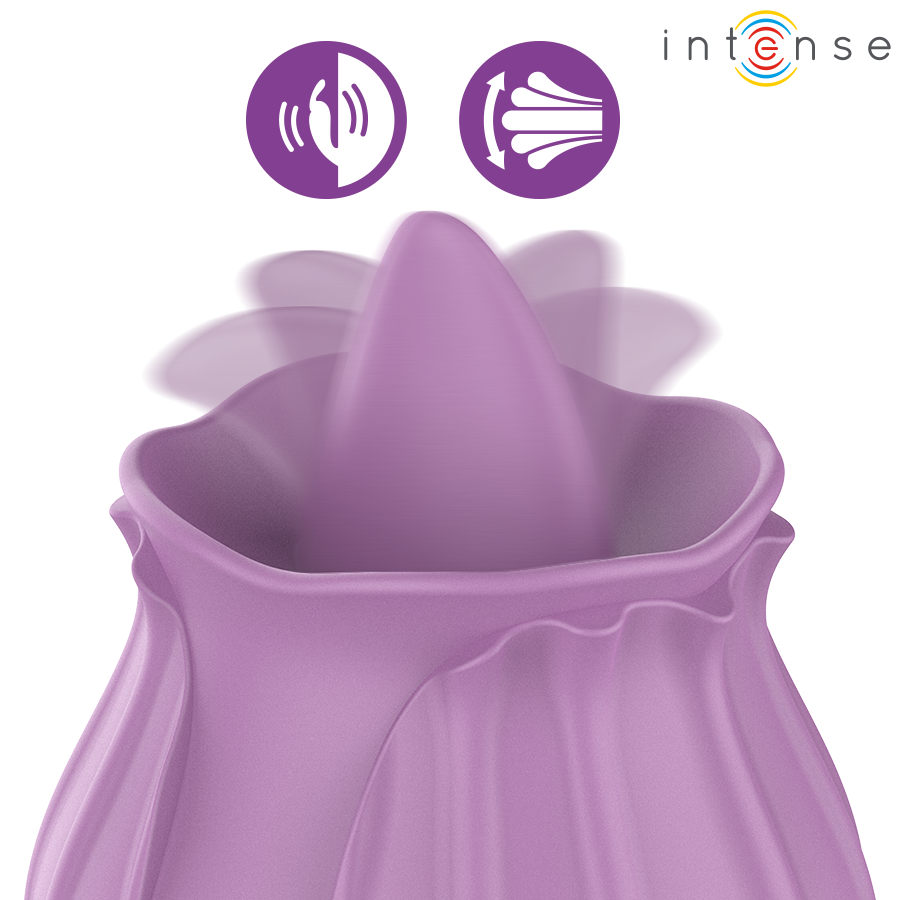 INTENSE - AZALEA Klitorisstimulator 10 Vibrationen Lila