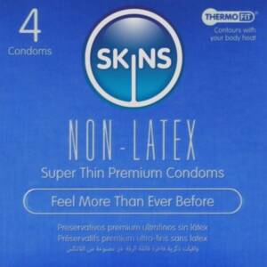SKINS - LATEXFREIE KONDOME 4ER-PACKUNG