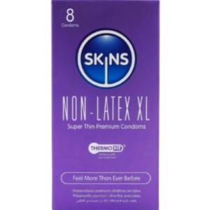 SKINS - Latexfreie Kondome XL 4er-Packung