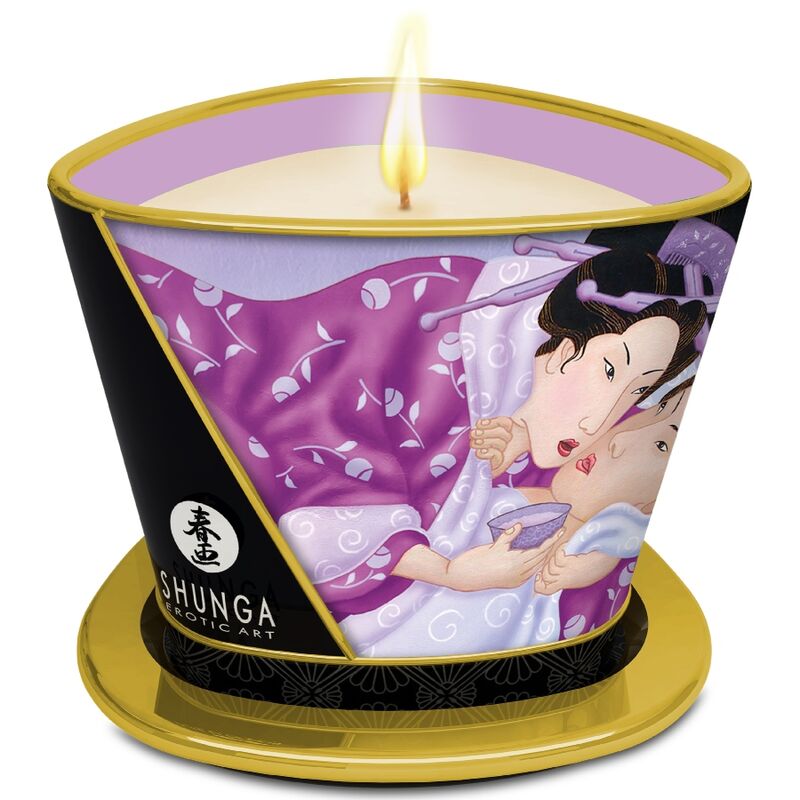 SHUNGA - Massagekerze Lavendel 170 ml