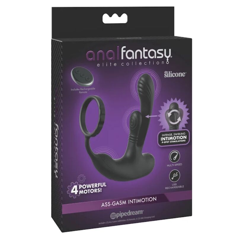 ANAL FANTASY ELITE - Wiederaufladbarer Anal- und Perinealstimulator für Ass-Gasmus-Intimotion