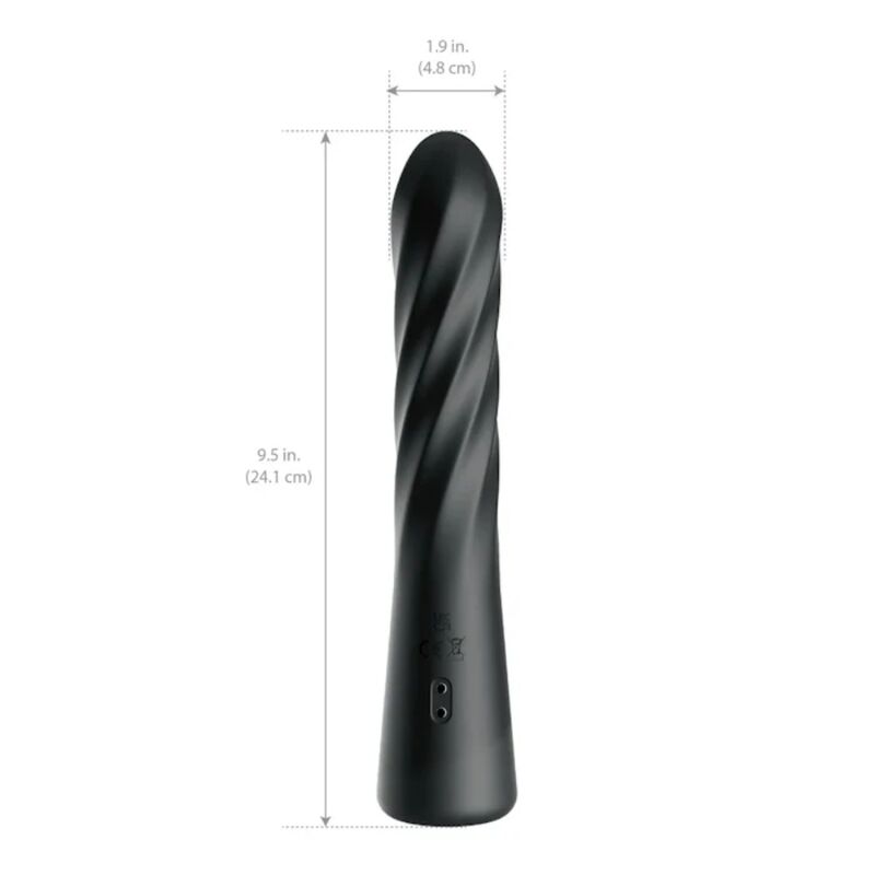 ANAL FANTASY ELITE - TWIST ECSTASY wiederaufladbarer rotierender Analstimulator