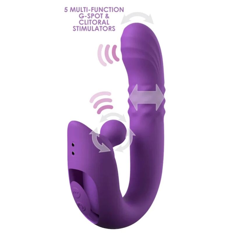 FANTASY FOR HER - HARMONI PRO LILA G-Punkt- und Klitorisstimulator-Vibrator
