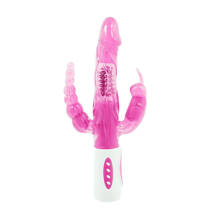 BAILE - PRETTY BUNNY Dreifacher Vibrator Rotator