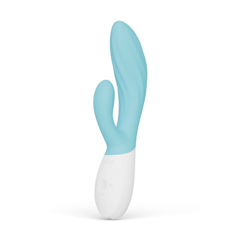 LELO - INA TWIST Doppelt-Vibrator Hase für G-Punkt und Klitoris Blau