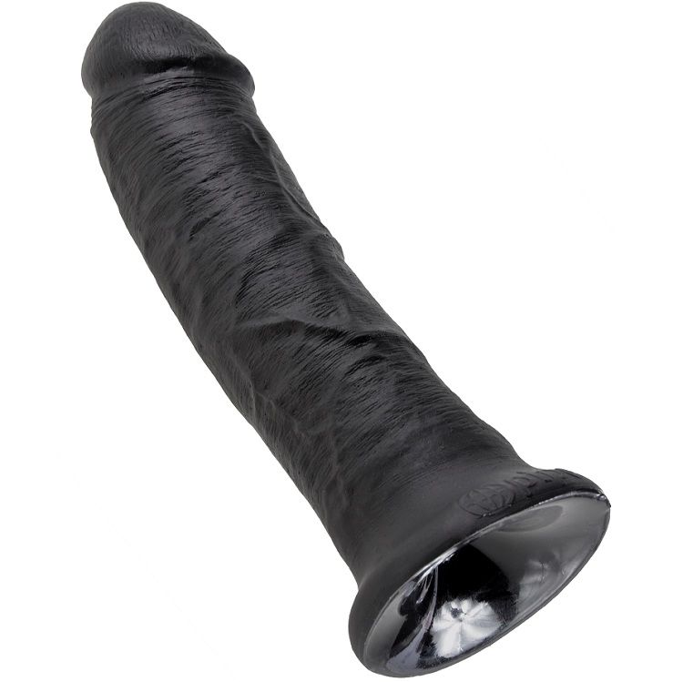 KING COCK - 8 Dildo Schwarz 20,3 cm