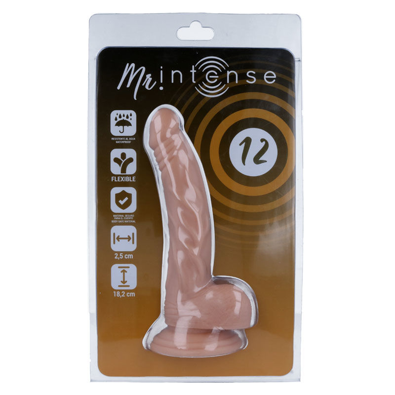 MR INTENSE - 12 realistischer Penis 18,2 cm -O- 2,5 cm