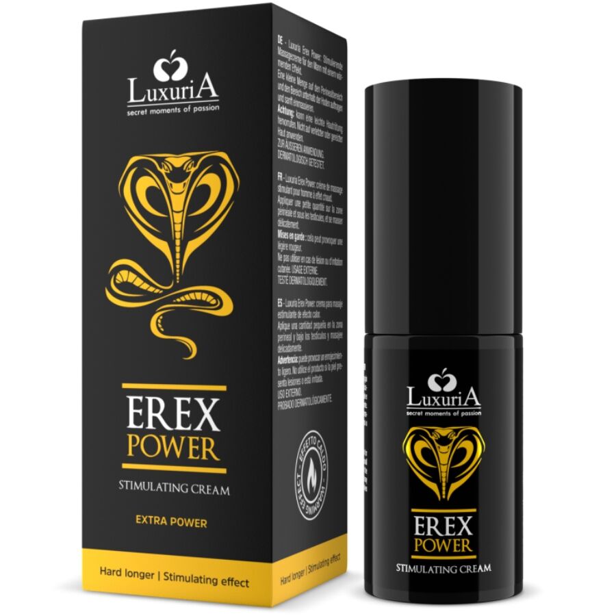 INTIMATELINE LUXURIA - EREX POWER HARD Längerer Peniscreme 30 ml