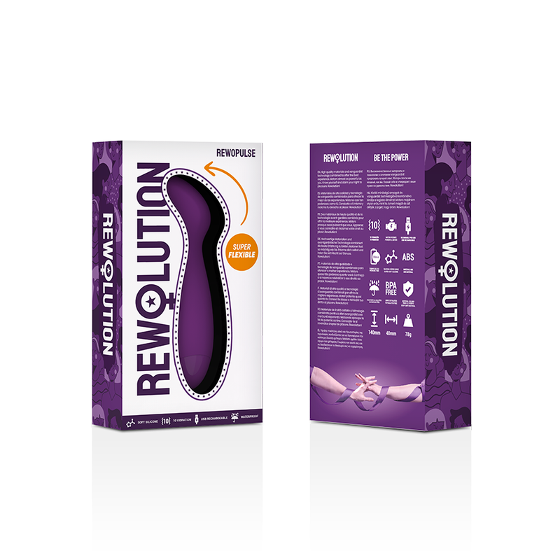 REWOLUTION - REWOPULSE flexibler Vibrator G-Punkt-Stimulator