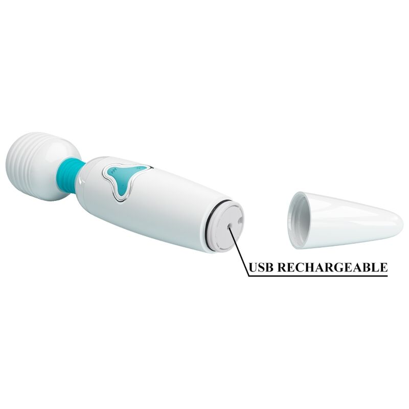 PRETTY LOVE - CLOUD WAND VIBRATOR 7 VIBRATIONEN WEISS