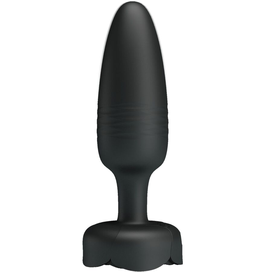 PRETTY LOVE - TARION ANAL PLUG MIT LED LICHT SCHWARZ 12,5 CM