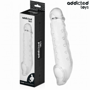 ADDICTED TOYS - Transparente Penisverlängerung Größe S 23 cm