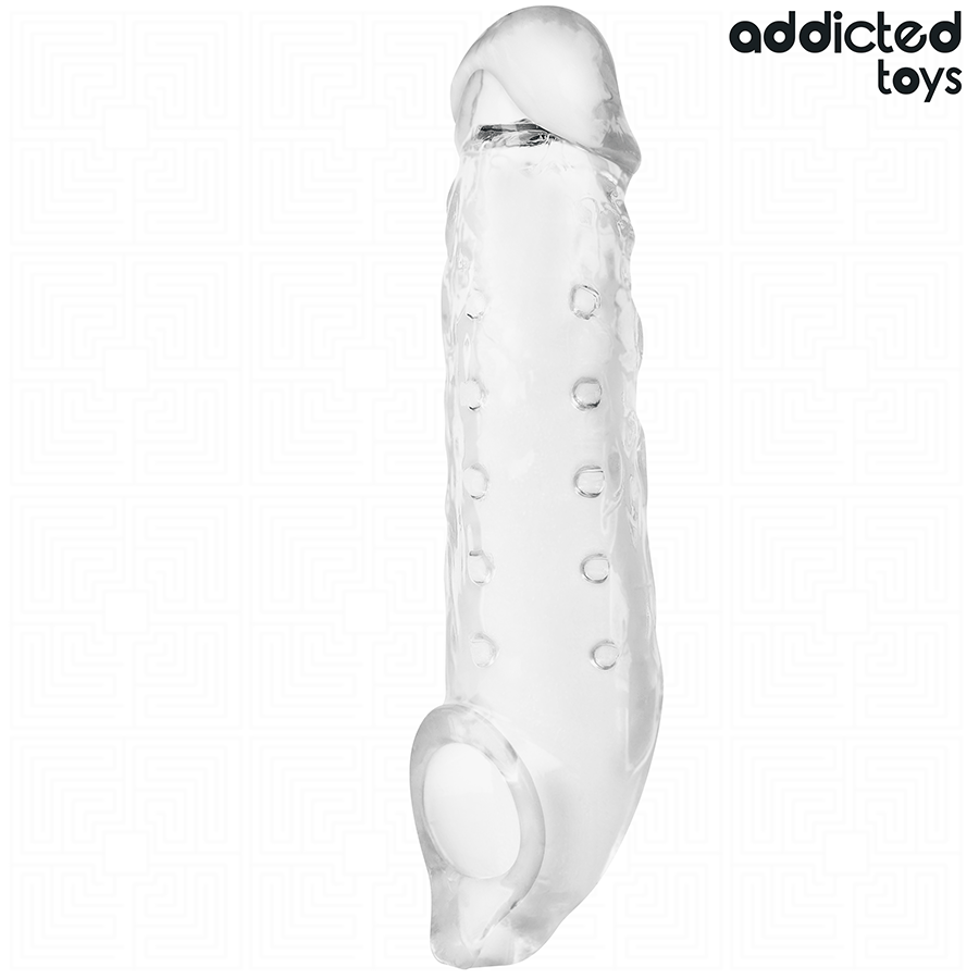 ADDICTED TOYS - Transparente Penisverlängerung Größe S 23 cm