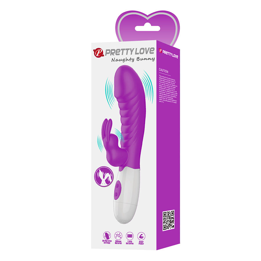 PRETTY LOVE - NAUGHTY BUNNY LILA VIBRATOR