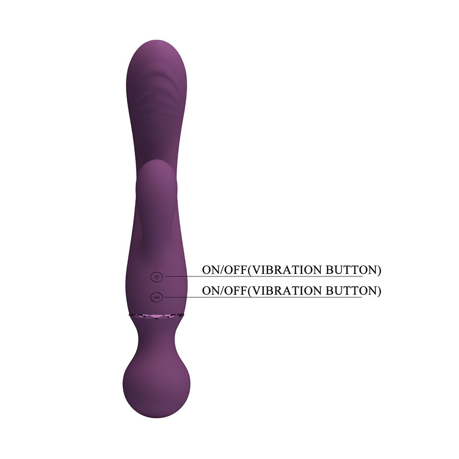 PRETTY LOVE - ALLROUNDER LILA G-PUNKT-VIBRATOR